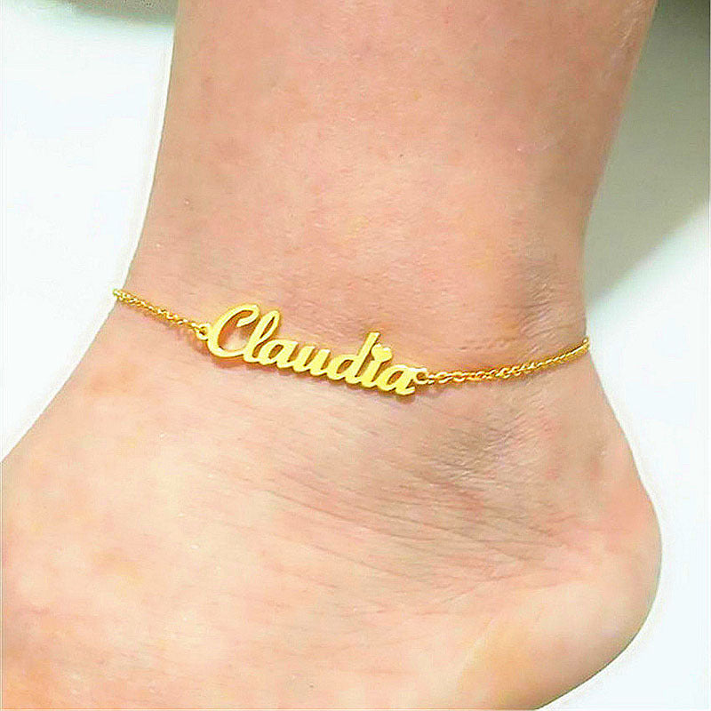 Name anklet
